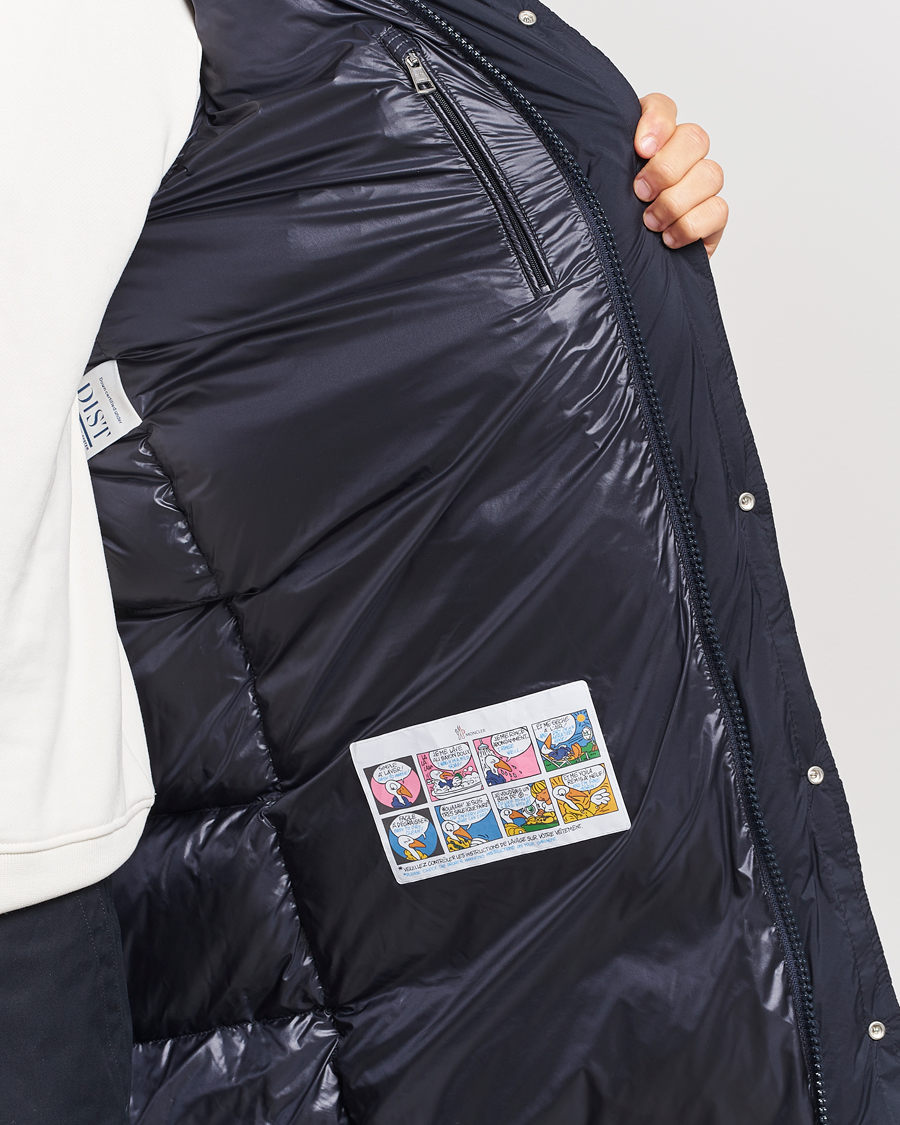 Herre | Jakker | Moncler | Hanoverian Long Down Parka Navy