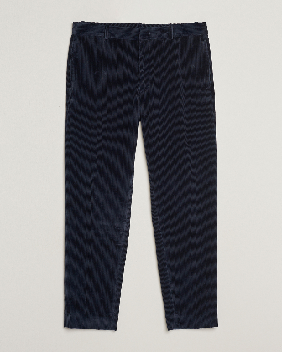 Herre | Bukser | Moncler | Corduroy Pants Navy