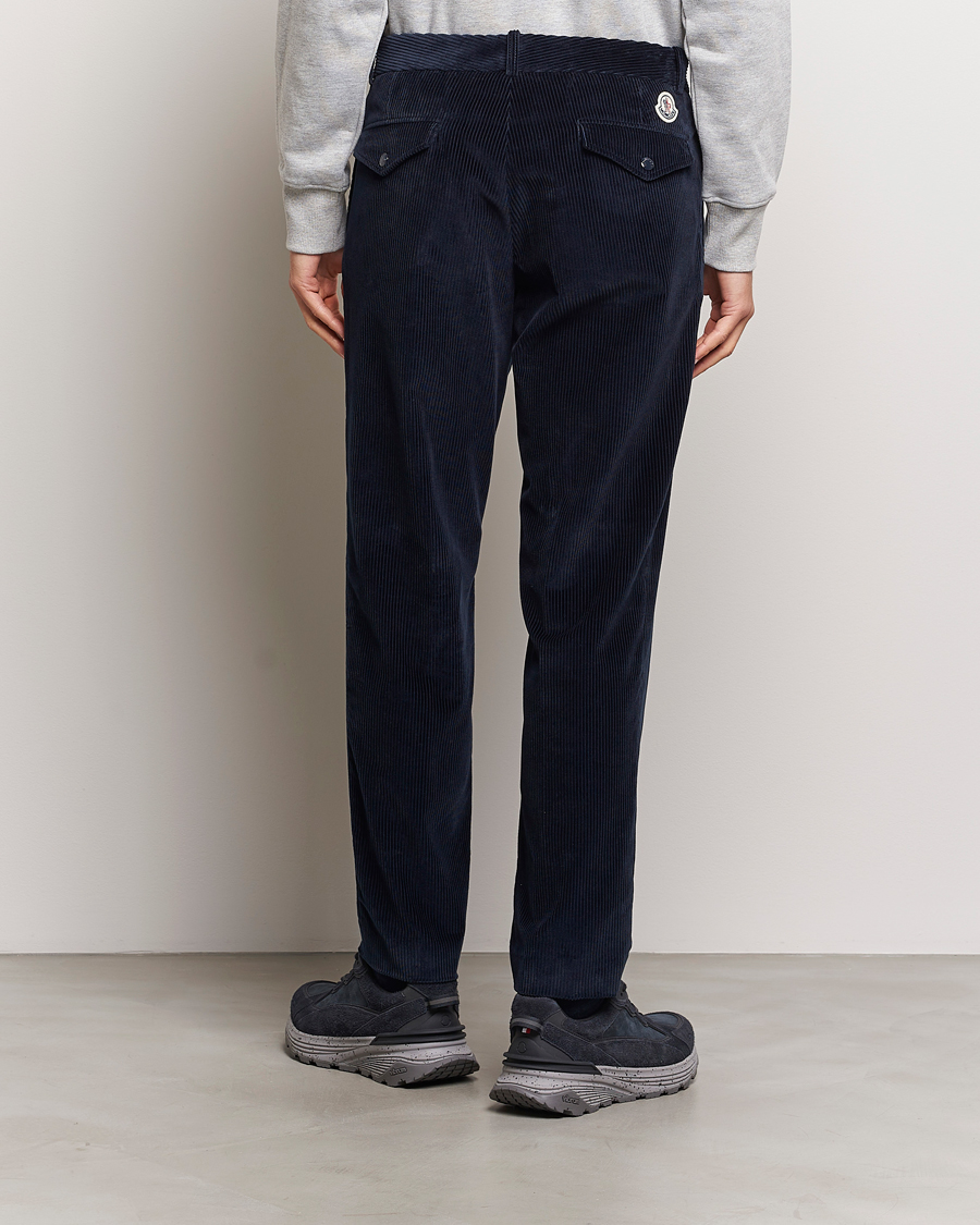 Herre | Bukser | Moncler | Corduroy Pants Navy