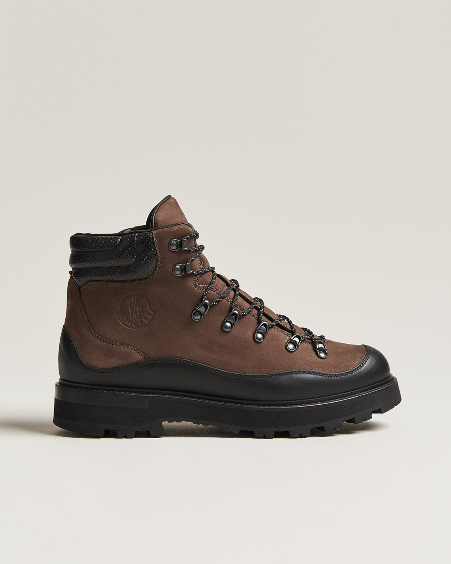 Herre | Moncler Peka Trek Hiking Boots Brown/Black | Moncler | Peka Trek Hiking Boots Brown/Black