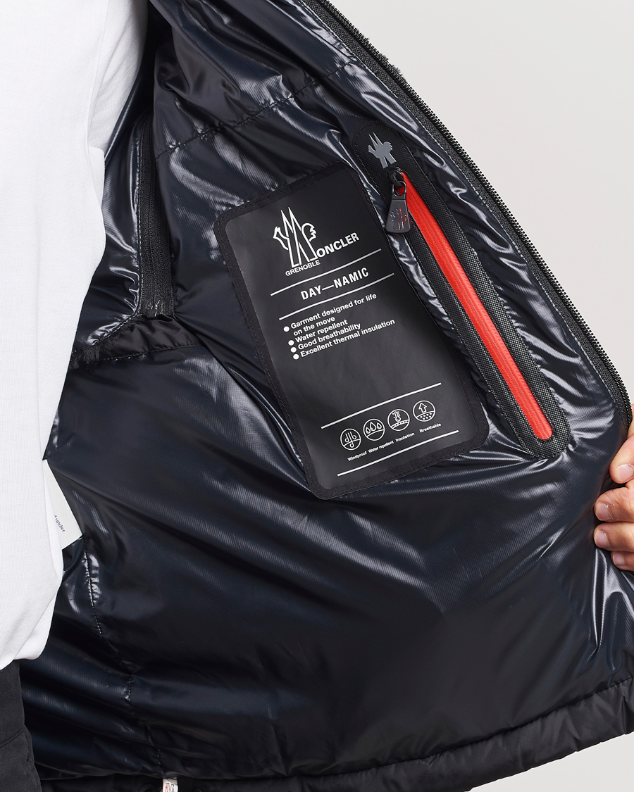 Herre | Jakker | Moncler Grenoble | Graniers Velvet Down Jacket Black