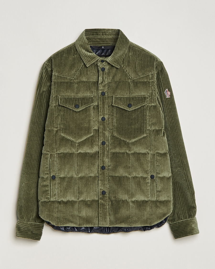 Herre | | Moncler Grenoble | Gelt Corduroy Shirt Jacket Olive