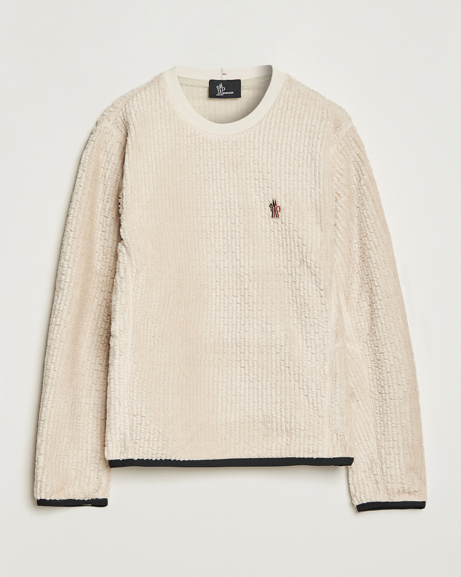 Herre | Gensere | Moncler Grenoble | Fluffy Sweatshirt White
