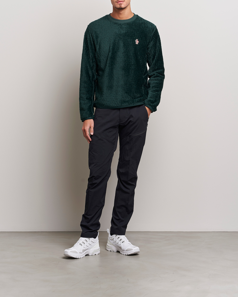 Herre | Gensere | Moncler Grenoble | Fluffy Sweatshirt Green