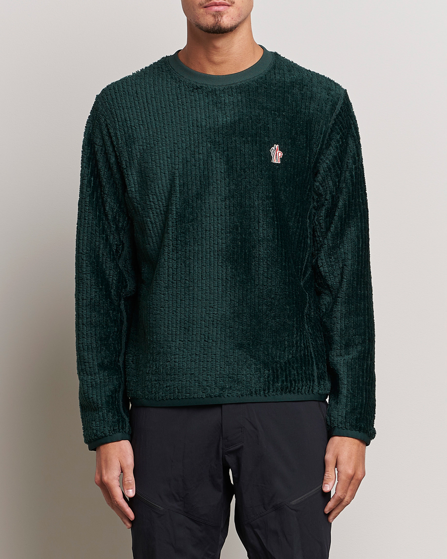 Herre | Sweatshirts | Moncler Grenoble | Fluffy Sweatshirt Green