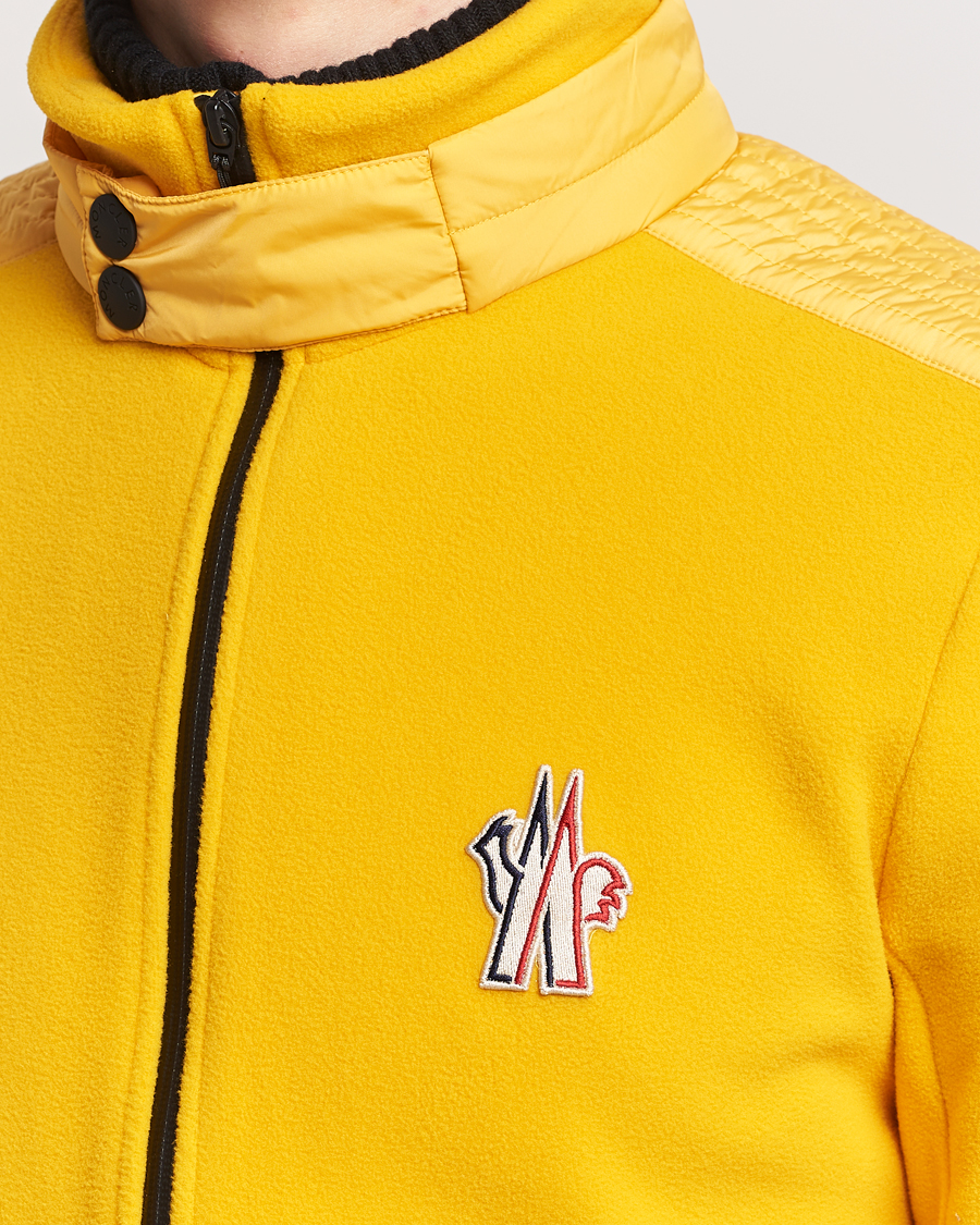 Herre | Gensere | Moncler Grenoble | Zip Cardigan Bright Yellow