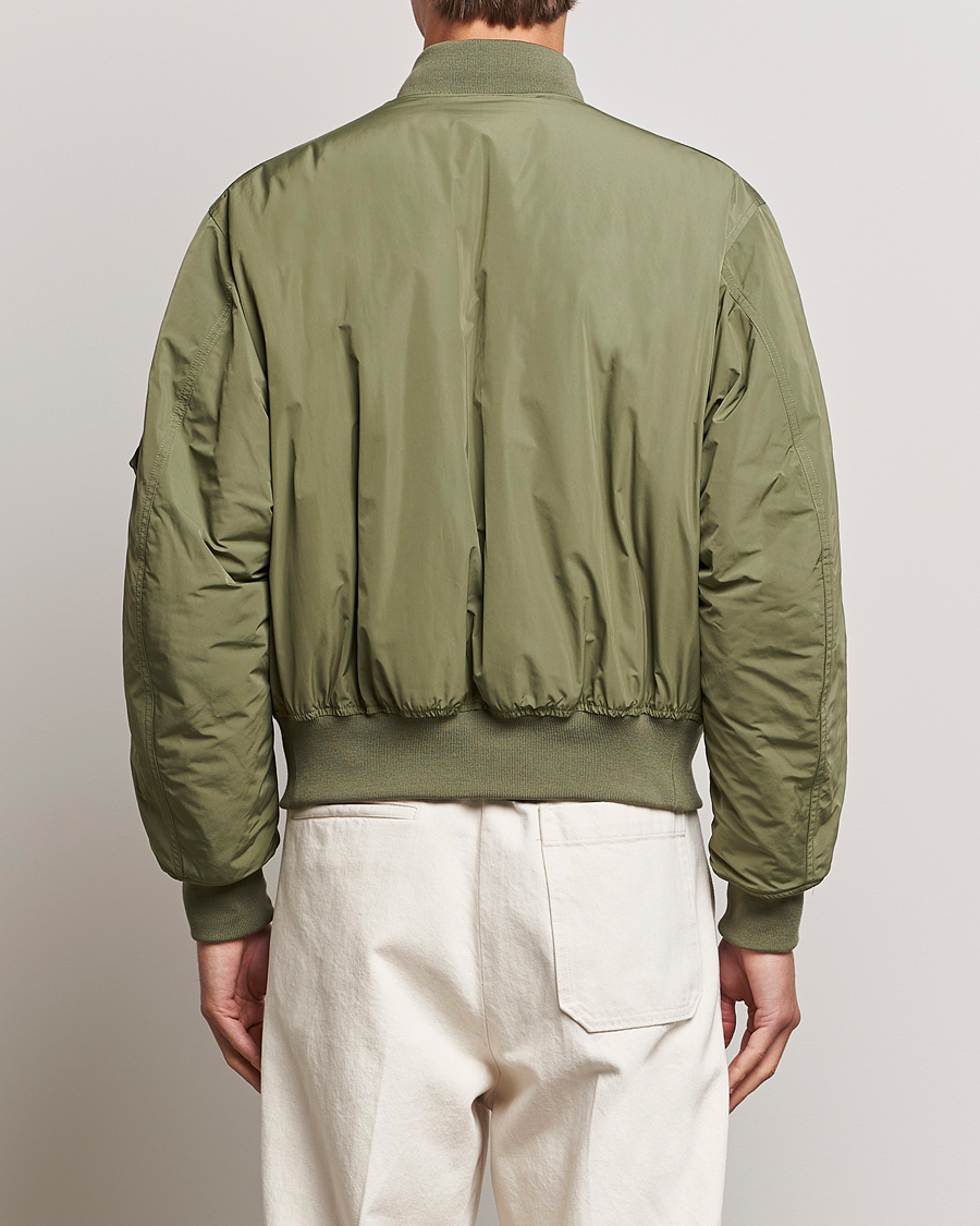 Herre | Jakker | Aspesi | Gunner Nylon Flight Bomber Olive