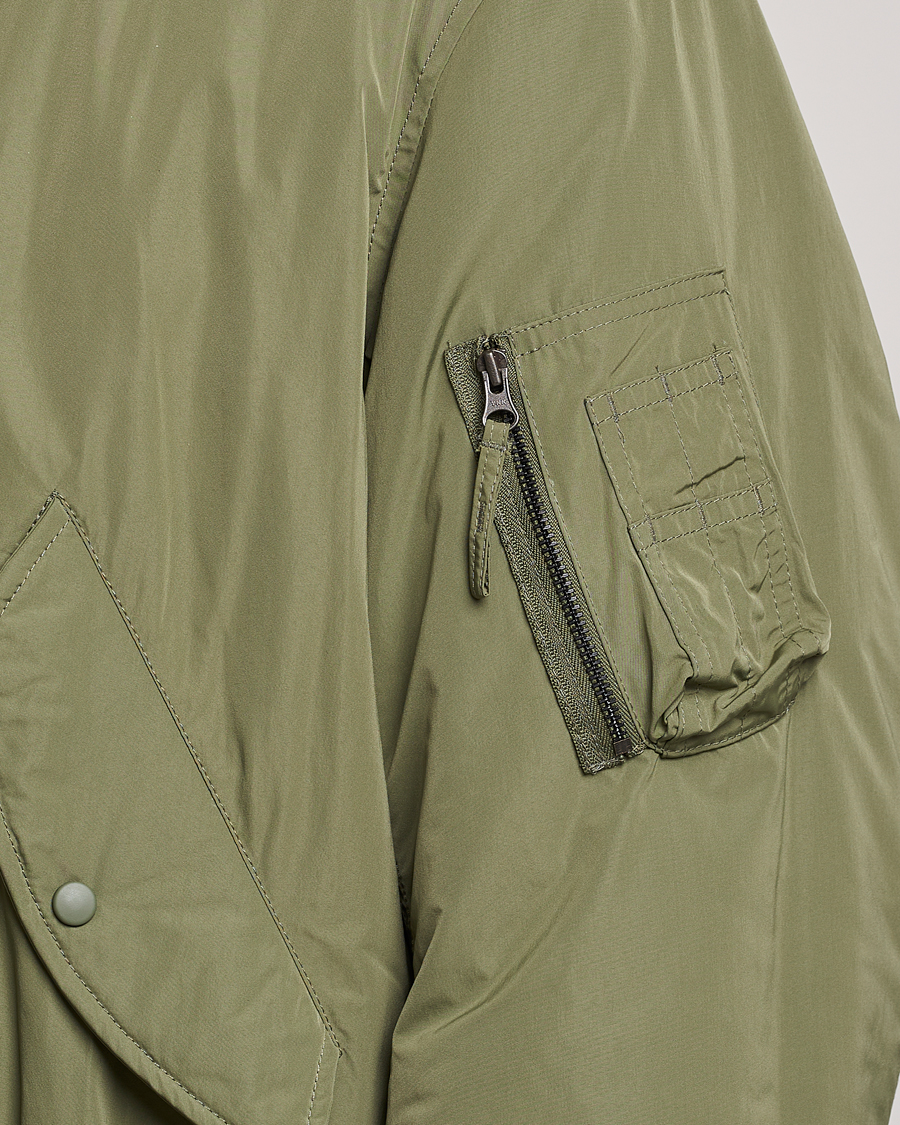 Herre | Jakker | Aspesi | Gunner Nylon Flight Bomber Olive