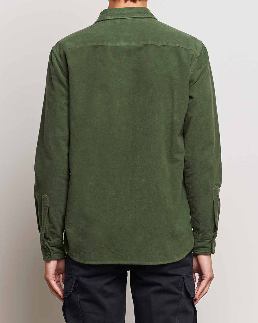 Herre | Jakker | Aspesi | Moleskine Shirt Jacket Dark Military