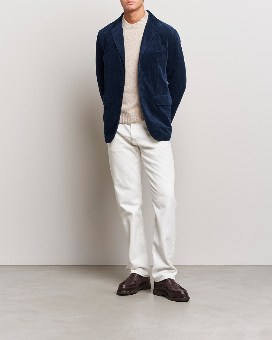 Herre | Dressjakker | Aspesi | Corduroy Blazer Navy