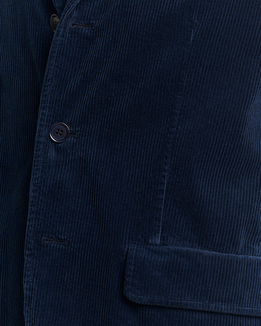 Herre | Dressjakker | Aspesi | Corduroy Blazer Navy