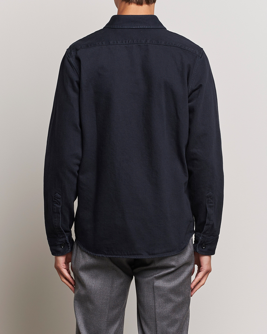 Herre | Skjorter | Aspesi | Cotton Utility Shirt Navy