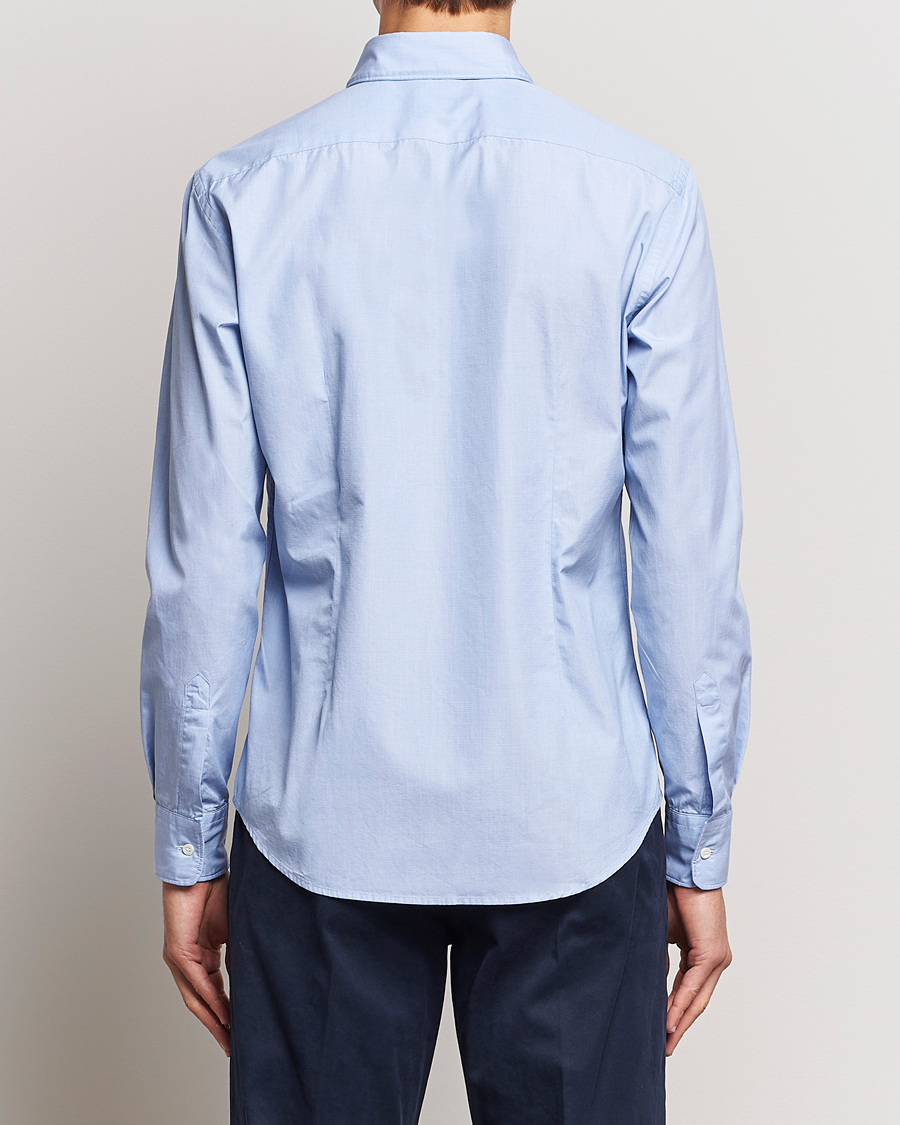 Herre | Skjorter | Aspesi | Striped Poplin Shirt Light Blue