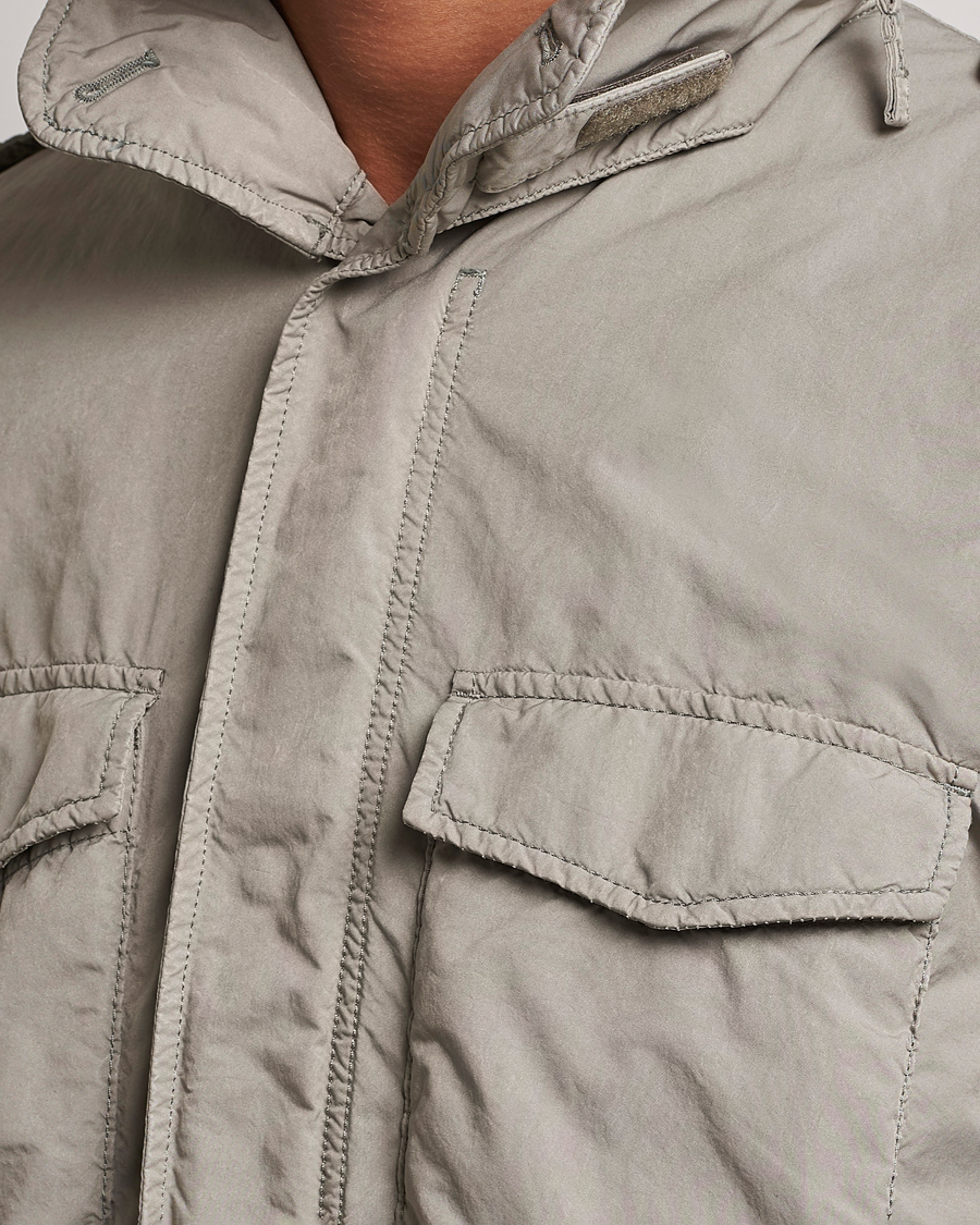 Herre | Jakker | Aspesi | Garment Dyed Field Jacket Sand