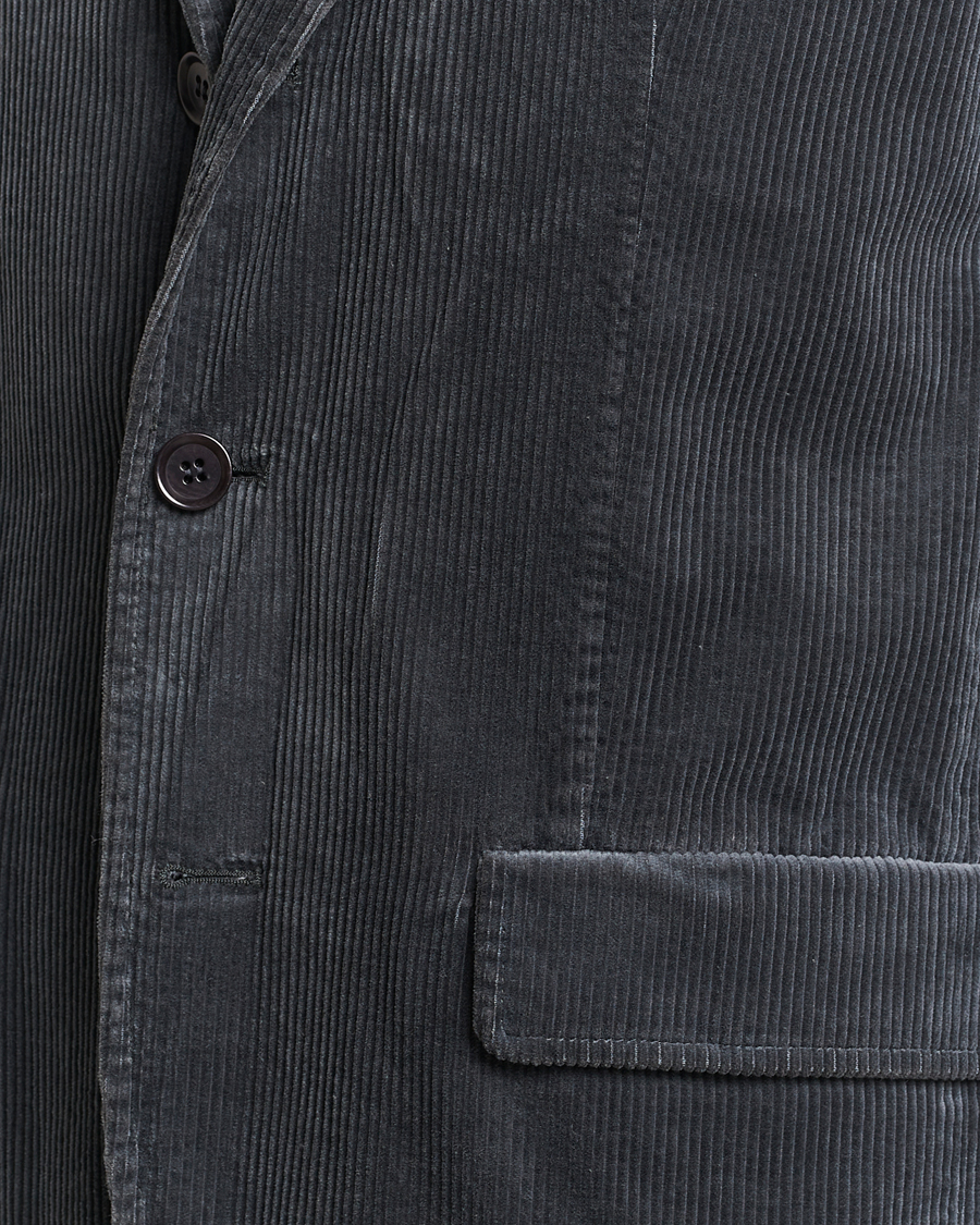 Herre | Dressjakker | Aspesi | Corduroy Blazer Charcoal