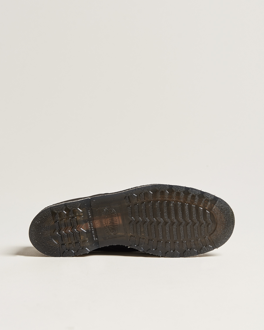 Herre | Solovair 3 Eye Gibson Shoe Black Greasy | Solovair | 3 Eye Gibson Shoe Black Greasy
