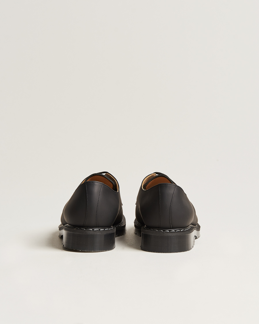 Herre | Solovair 3 Eye Gibson Shoe Black Greasy | Solovair | 3 Eye Gibson Shoe Black Greasy