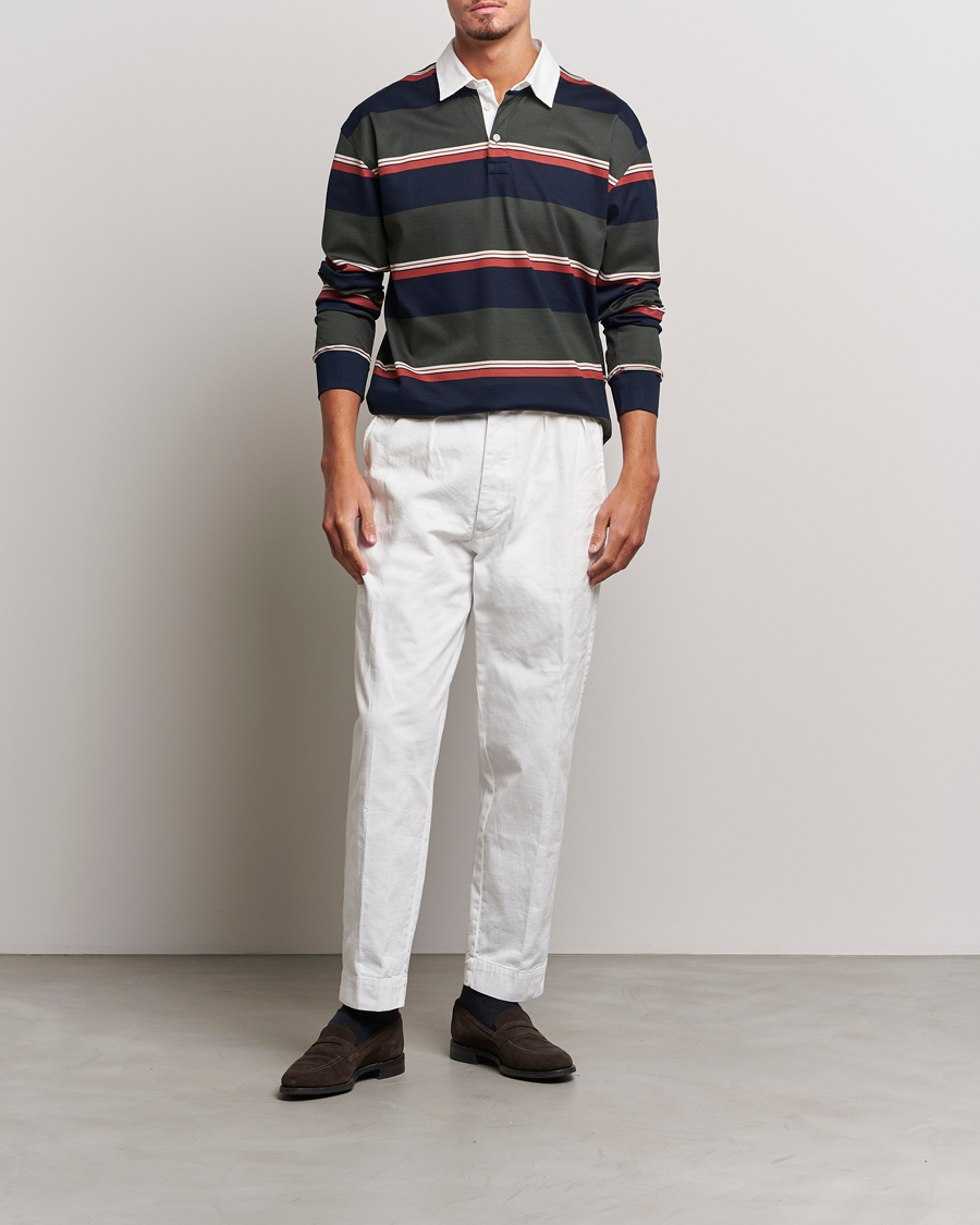Herre | Gensere | Eton | Striped Rugby Shirt Multi