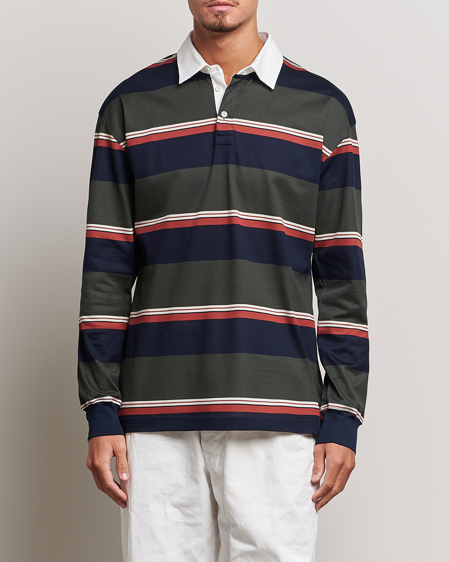 Herre | Rugbygensere | Eton | Striped Rugby Shirt Multi