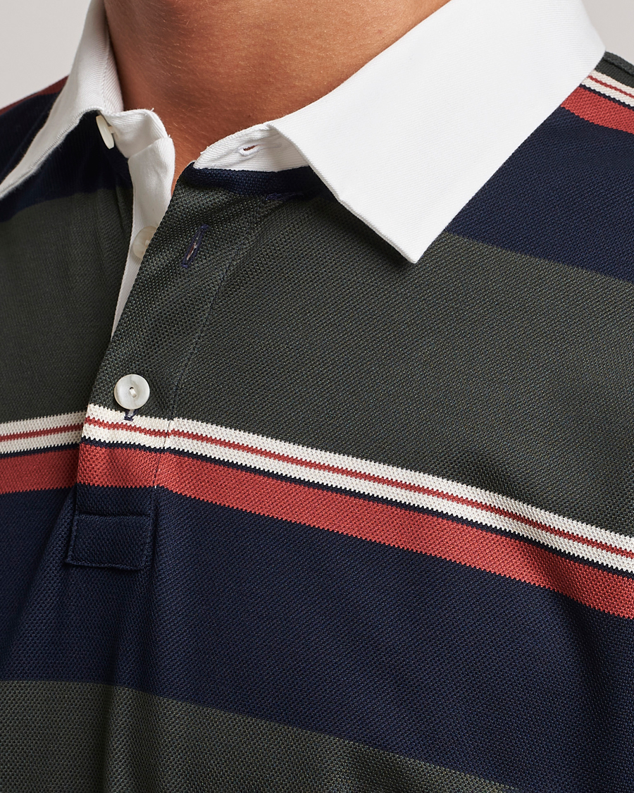 Herre | Gensere | Eton | Striped Rugby Shirt Multi