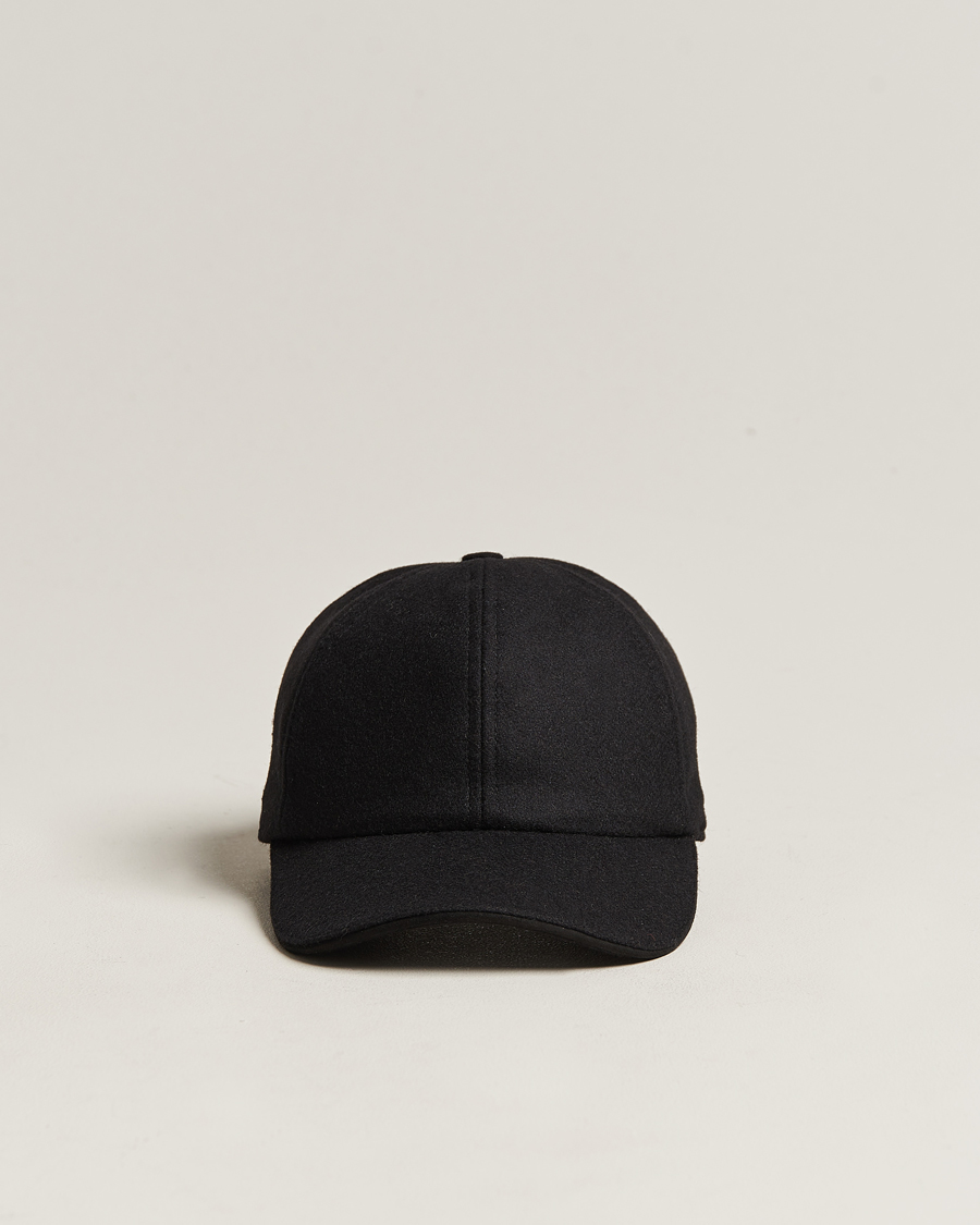 Herre | Hatter og capser | Eton | Wool Baseball Cap Black