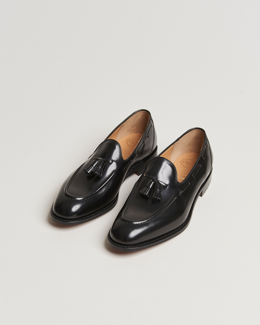 Herre | Avdelinger | Church's | Kingsley Tassel Loafer Black Polishbinder