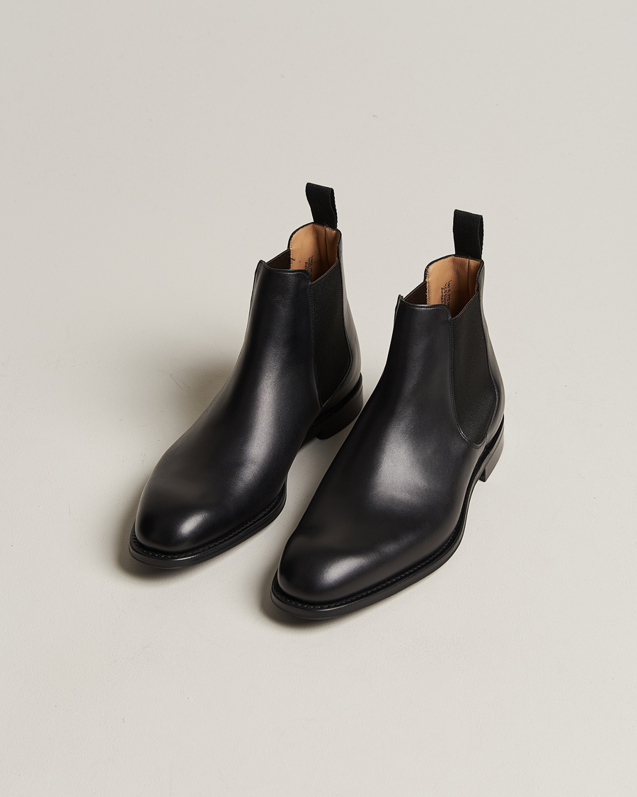 Herre | Svarte støvler | Church's | Amberley Chelsea Boots Black Calf