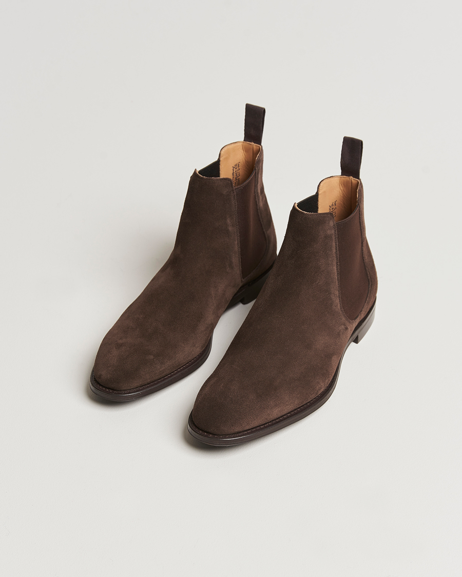 Herre | Vintersko | Church\'s | Amberley Chelsea Boots Brown Suede