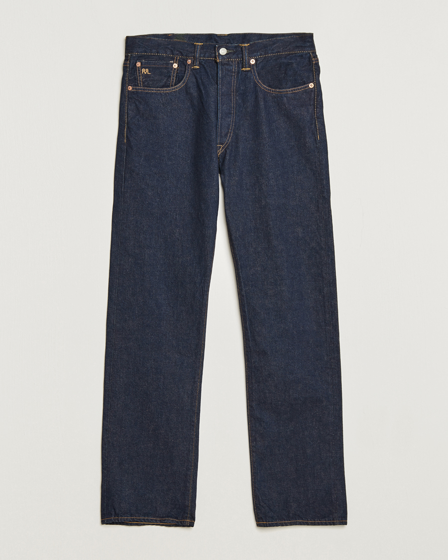 Herre | Jeans | RRL | Straight Leg 5-Pocket Denim Hillsview Wash