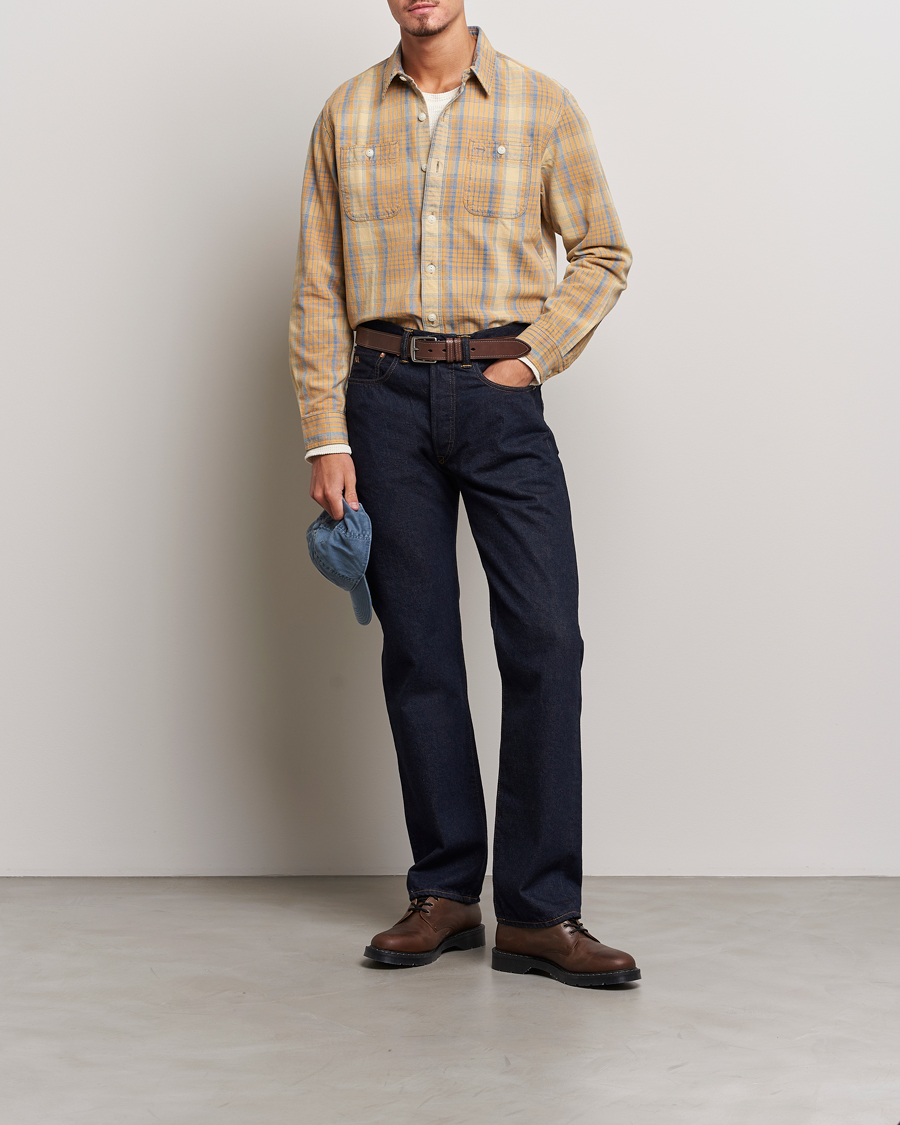 Herre | Jeans | RRL | Straight Leg 5-Pocket Denim Hillsview Wash