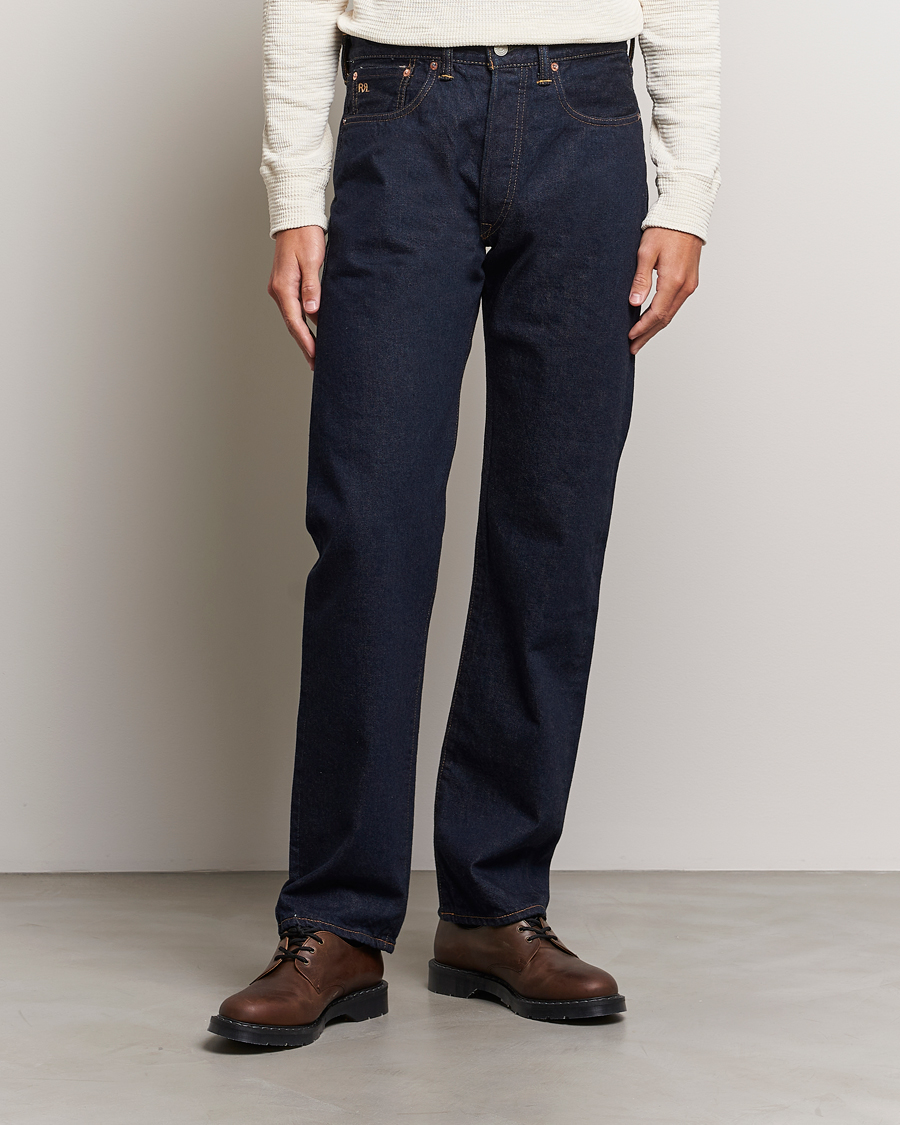 Herre | Jeans | RRL | Straight Leg 5-Pocket Denim Hillsview Wash