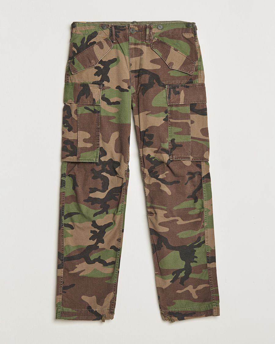Herre | Bukser | RRL | Regiment Cargo Pants Woodland Camo