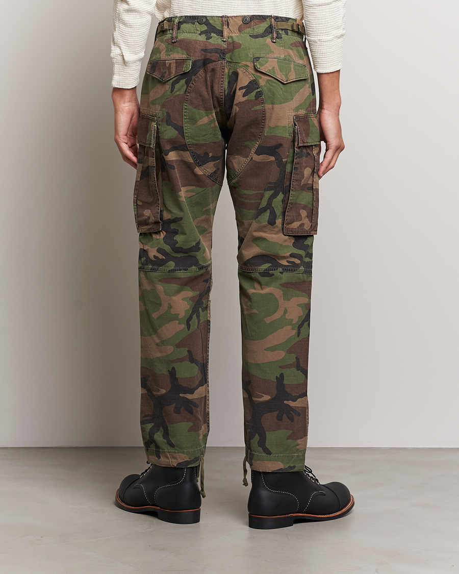 Herre | Bukser | RRL | Regiment Cargo Pants Woodland Camo
