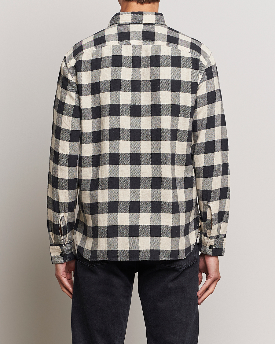 Herre | Skjorter | RRL | Matlock Plaid Overshirt Black/Cream