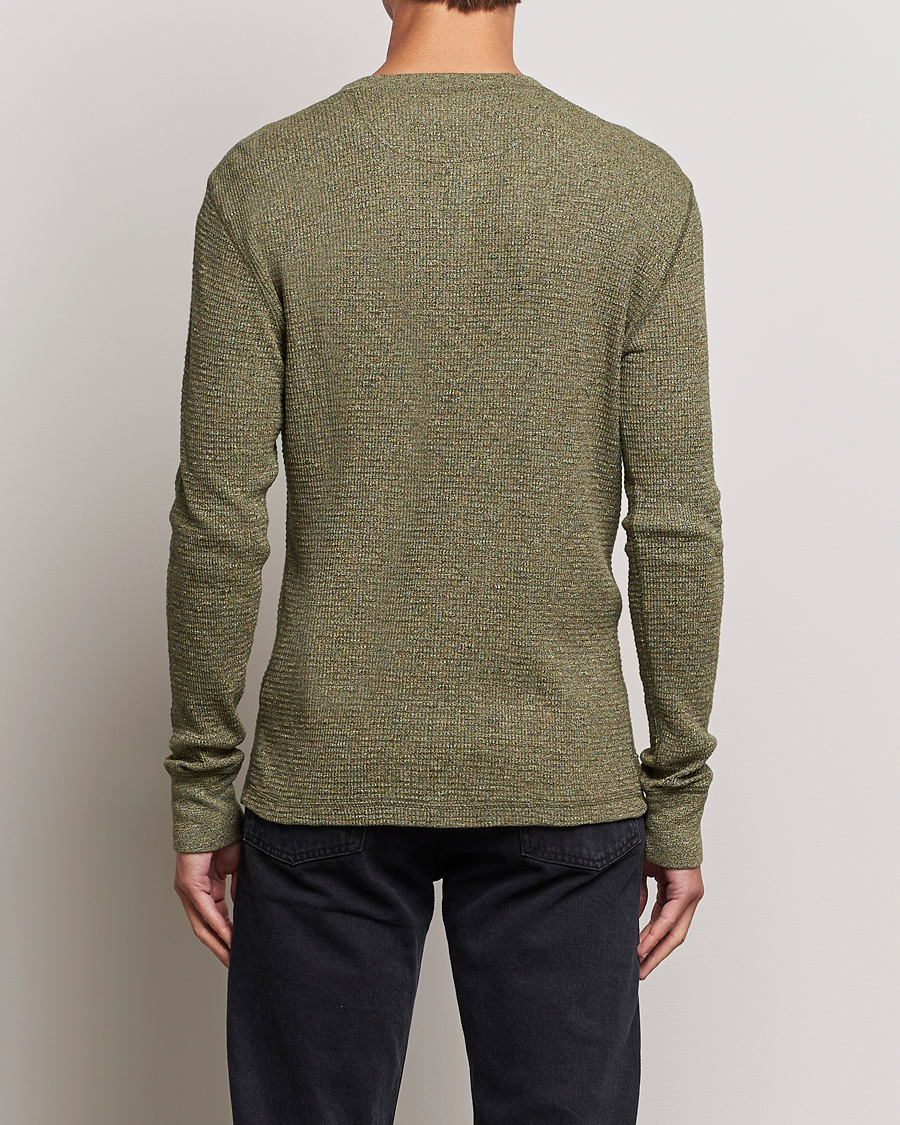 Herre | Gensere | RRL | Long Sleeve Henley Olive
