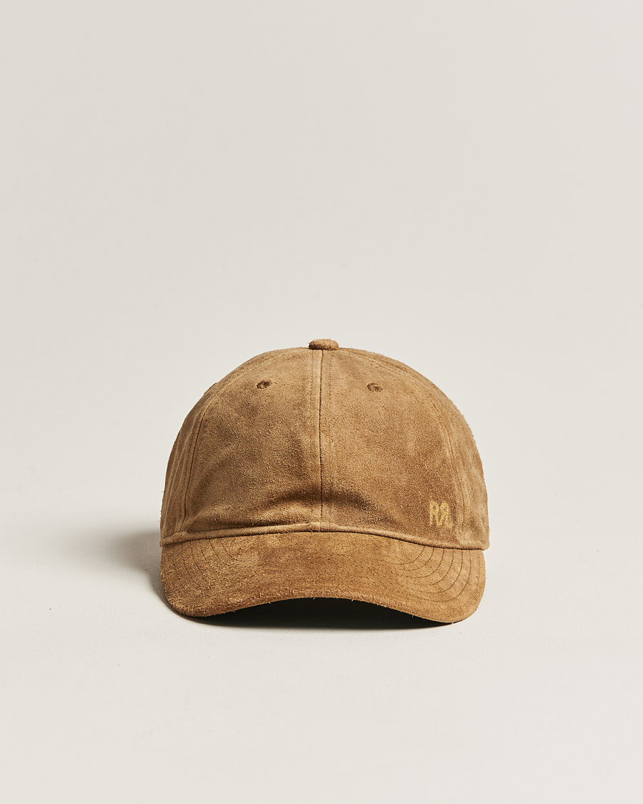 Herre | RRL Rough Out Baseball Cap Brown | RRL | Rough Out Baseball Cap Brown