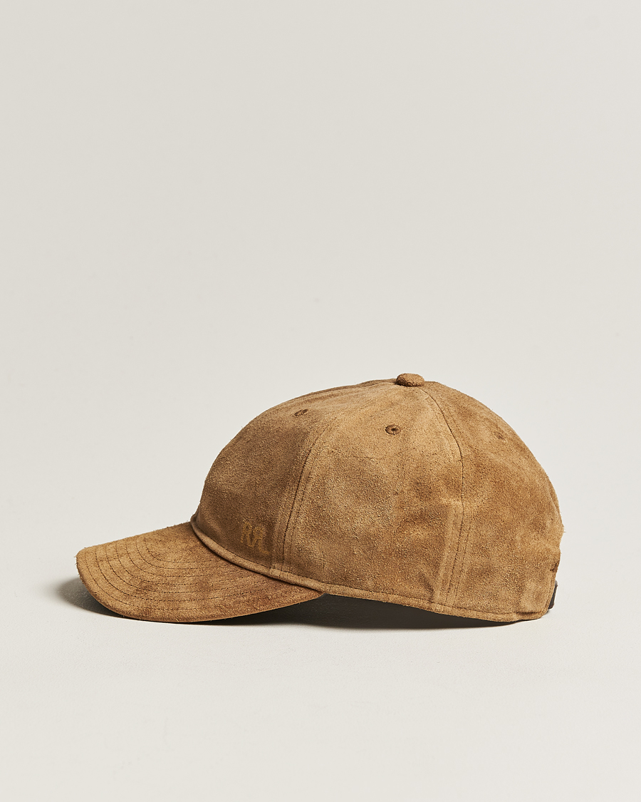 Herre | RRL Rough Out Baseball Cap Brown | RRL | Rough Out Baseball Cap Brown