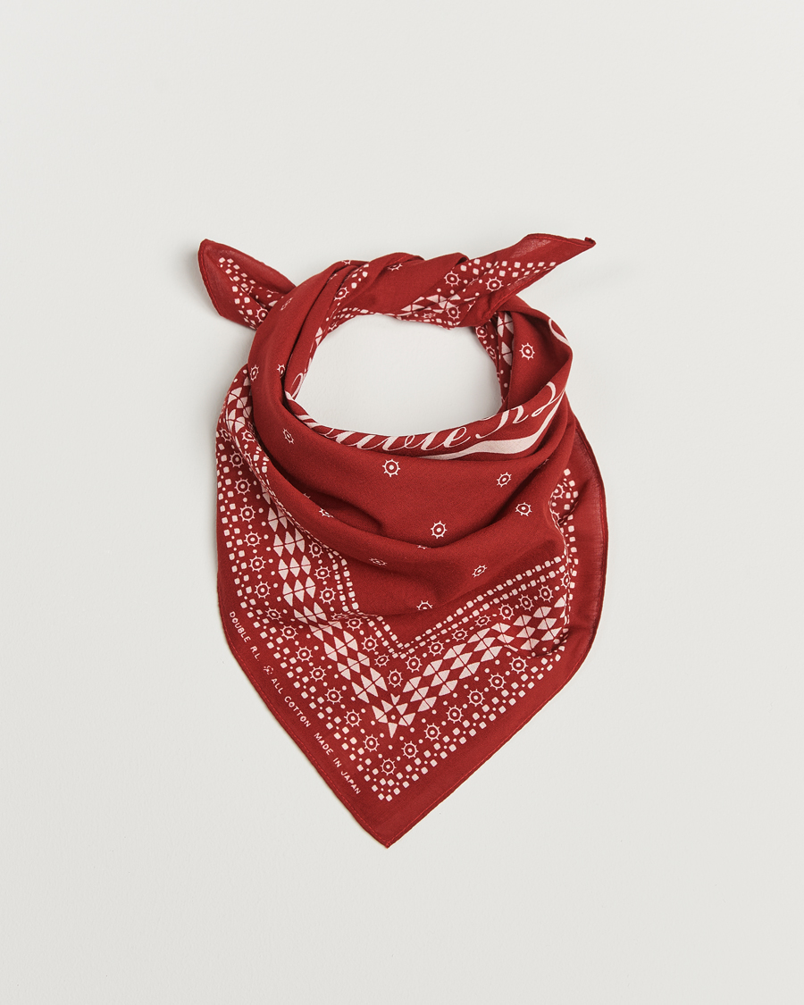 Herre | RRL Benson Printed Bandana Turkey Red | RRL | Benson Printed Bandana Turkey Red