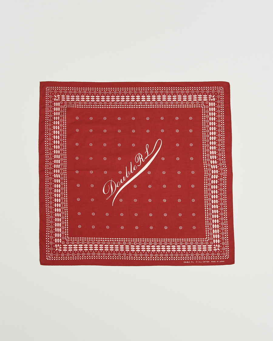 Herre | RRL Benson Printed Bandana Turkey Red | RRL | Benson Printed Bandana Turkey Red
