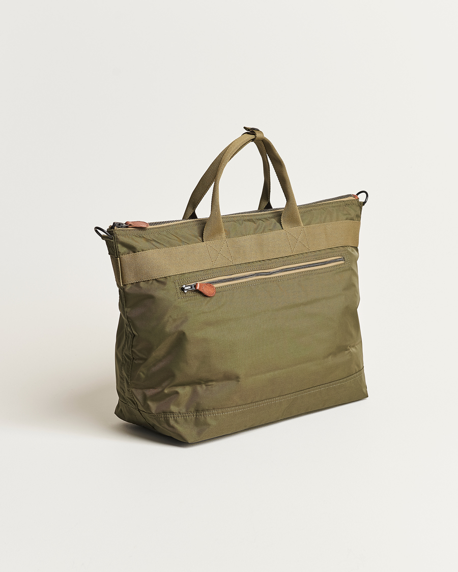 Herre | RRL Nylon Utility Day Tote Olive | RRL | Nylon Utility Day Tote Olive