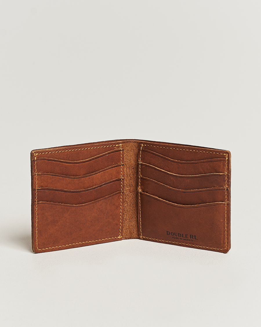 Herre | RRL Ranch Leather Billfold Brown | RRL | Ranch Leather Billfold Brown