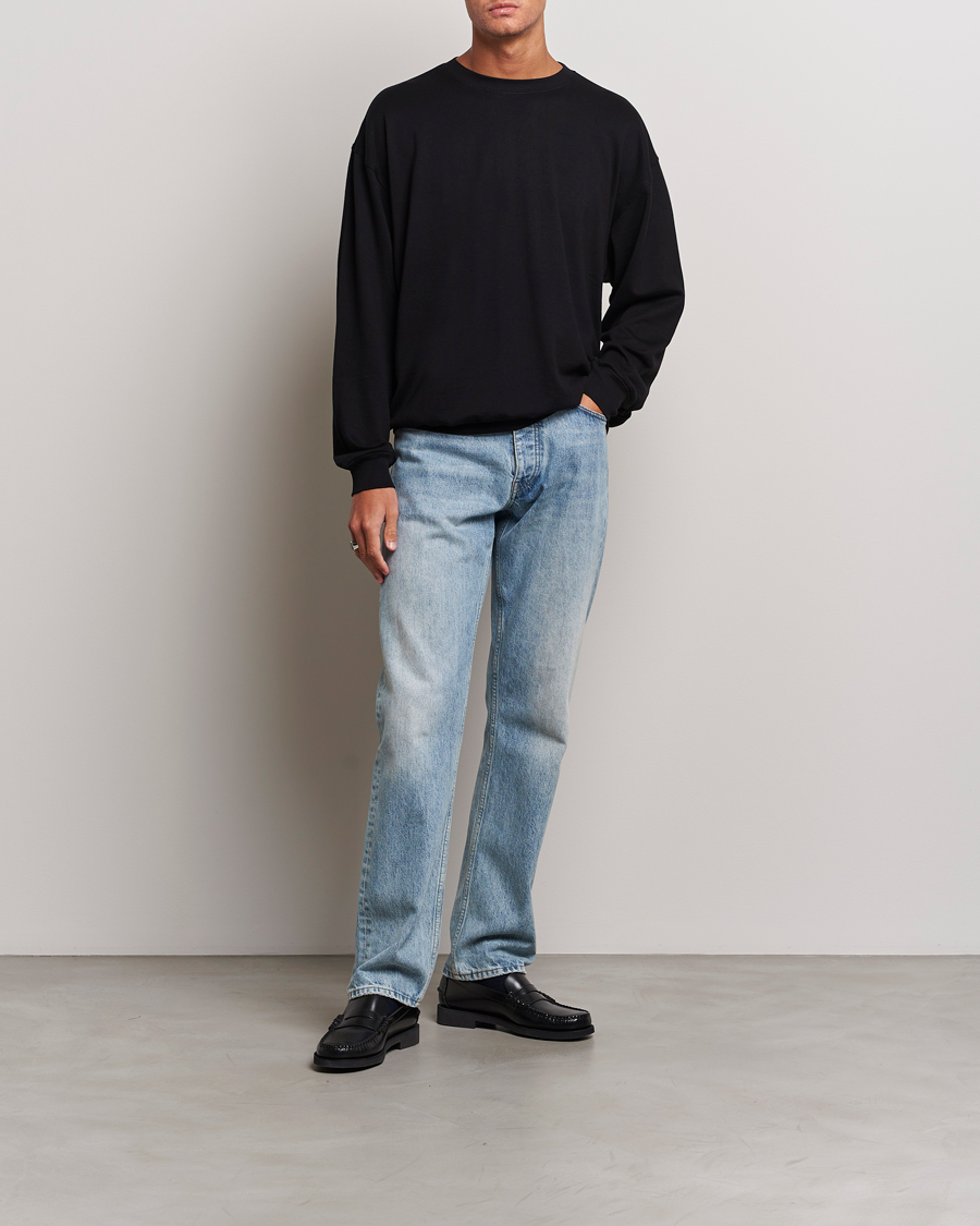 Herre | Gensere | Auralee | High Gauge Sweatshirt Black