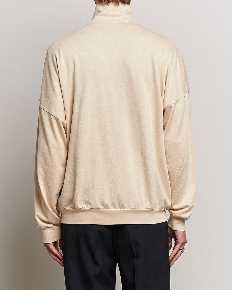Herre | Gensere | Auralee | High Gauge Zip Blouson Light Beige