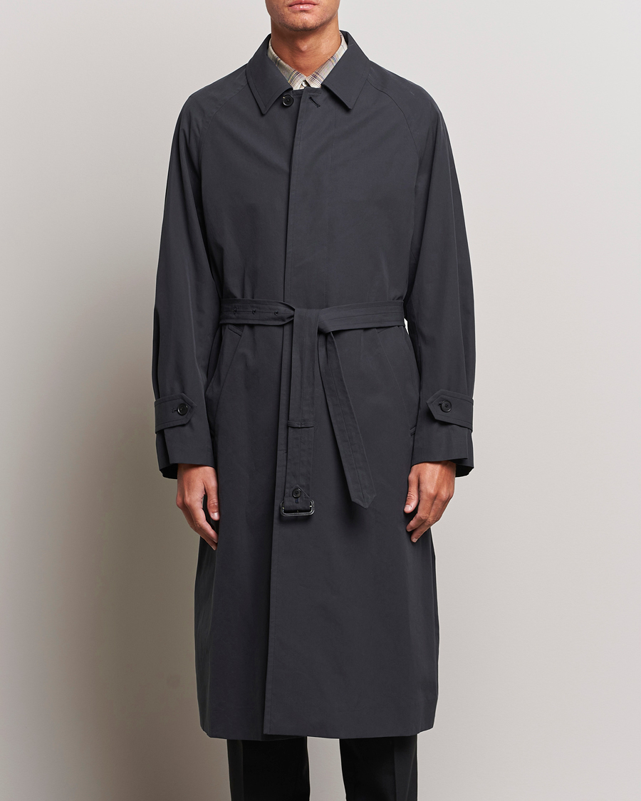 Herre | Jakker | Auralee | Finx Gabardine Trench Coat Black