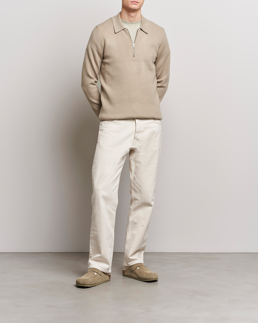 Herre | Gensere | Samsøe Samsøe | Guna Half Zip Pure Cashmere