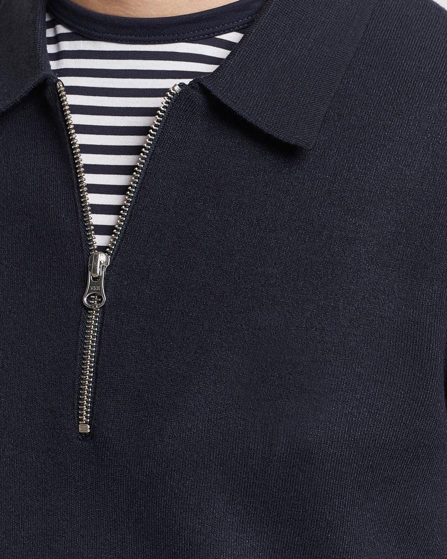 Herre | Gensere | Samsøe Samsøe | Guna Half Zip Sky Captain