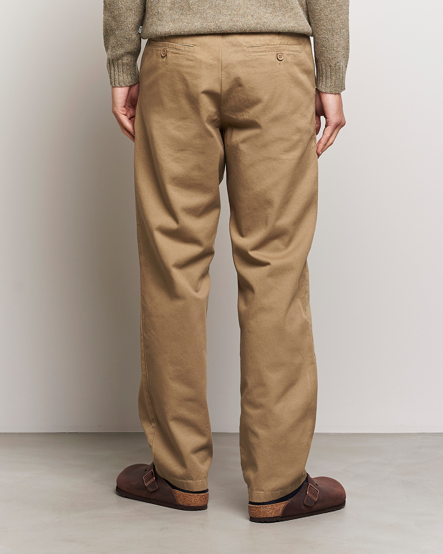 Herre | Bukser | Samsøe Samsøe | Johnny Cotton Trousers Covert Green