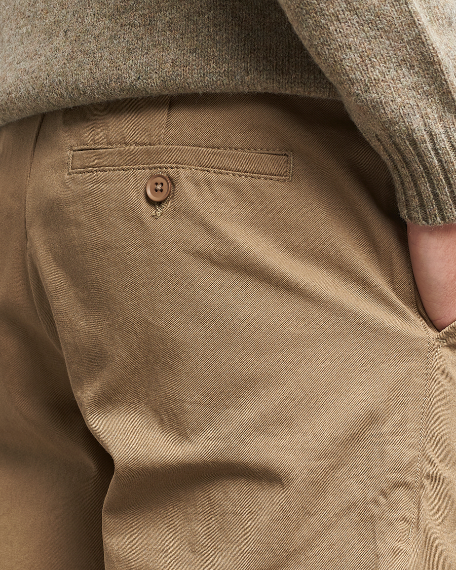 Herre | Bukser | Samsøe Samsøe | Johnny Cotton Trousers Covert Green