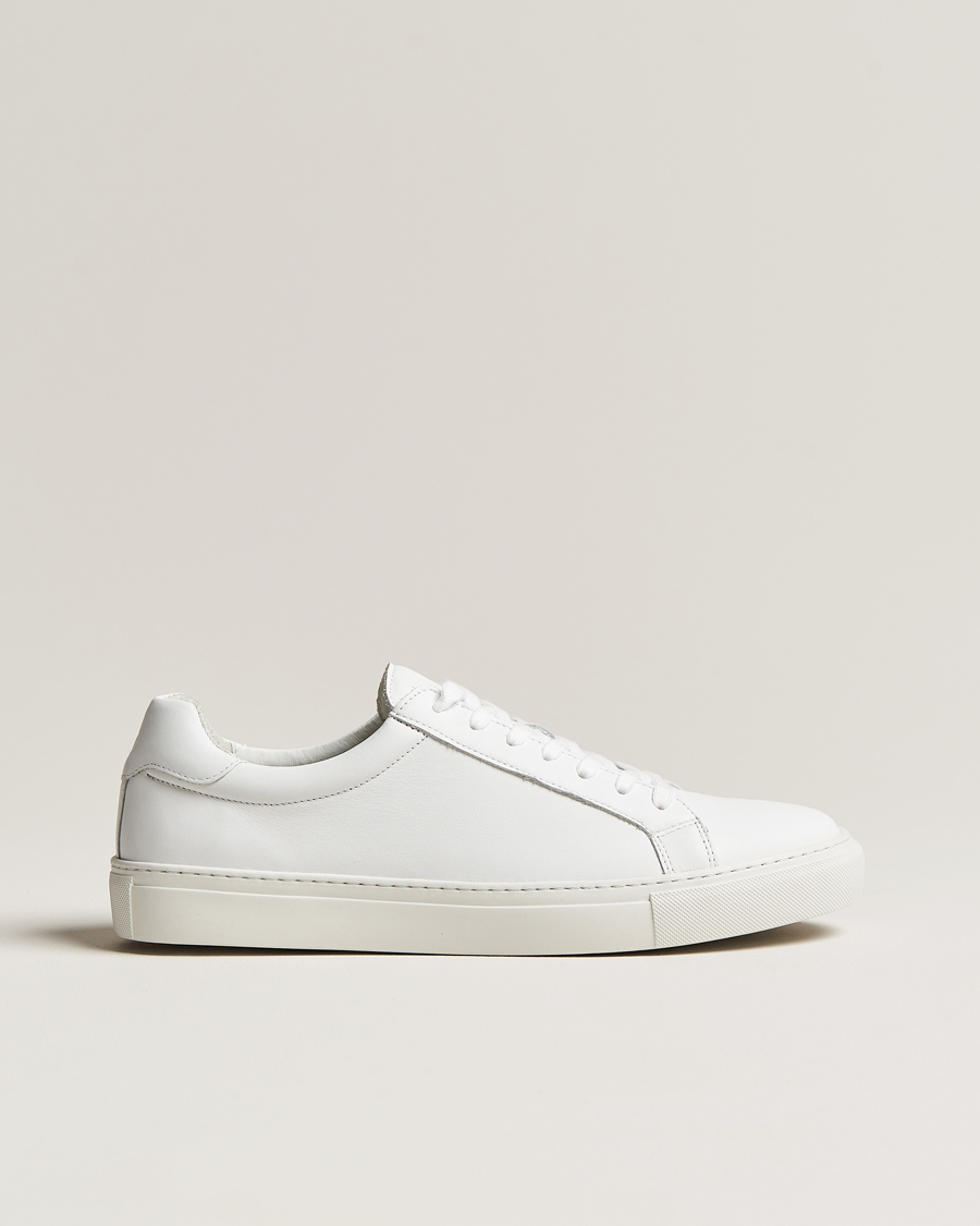 Herre | Hvite sneakers | Samsøe & Samsøe | Saharry Leather Sneakers White