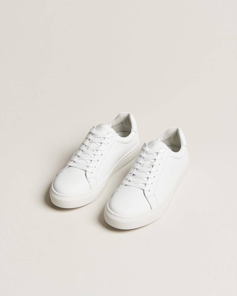 Herre | Sko | Samsøe & Samsøe | Saharry Leather Sneakers White